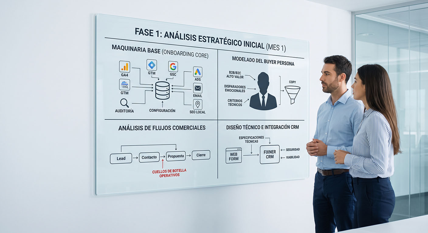 Setup, Onboarding y Análisis Estratégico Inicial